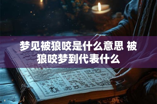 梦见被狼咬是什么意思 被狼咬梦到代表什么