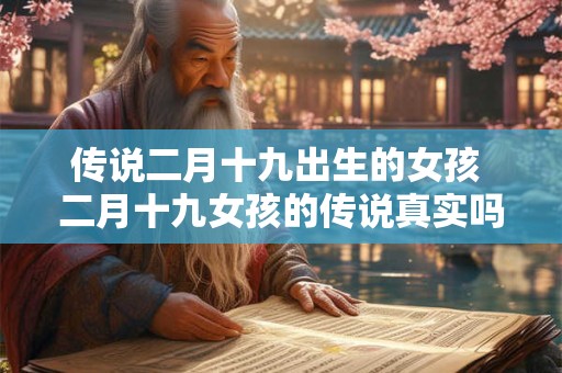 传说二月十九出生的女孩 二月十九女孩的传说真实吗
