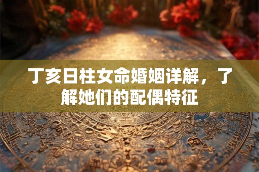 丁亥日柱女命婚姻详解，了解她们的配偶特征