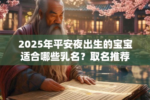 2025年平安夜出生的宝宝适合哪些乳名？取名推荐