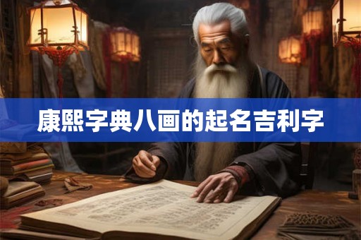 康熙字典八画的起名吉利字