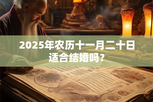 2025年农历十一月二十日适合结婚吗？