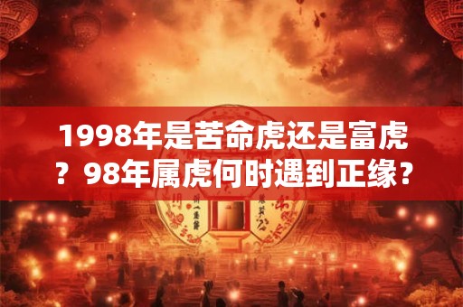 1998年是苦命虎还是富虎？98年属虎何时遇到正缘？