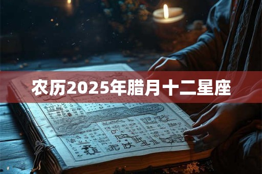 农历2025年腊月十二星座