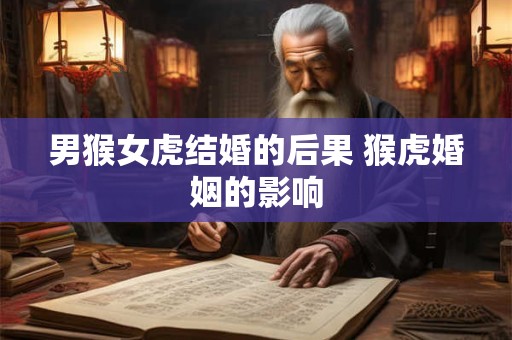 男猴女虎结婚的后果 猴虎婚姻的影响