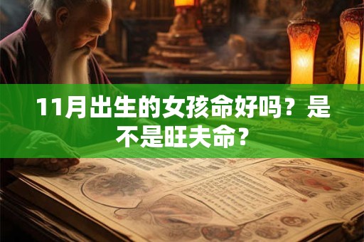 11月出生的女孩命好吗？是不是旺夫命？