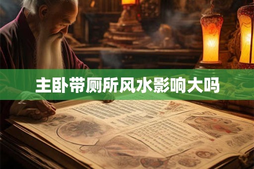 主卧带厕所风水影响大吗