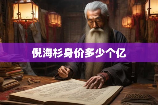 倪海杉身价多少个亿