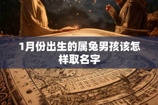1月份出生的属兔男孩该怎样取名字