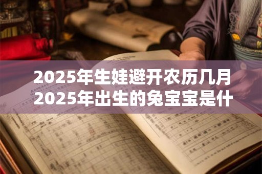 2025年生娃避开农历几月 2025年出生的兔宝宝是什么命