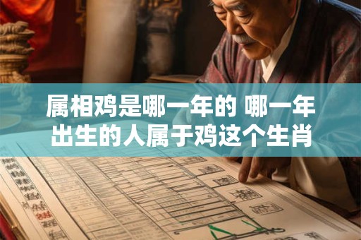 属相鸡是哪一年的 哪一年出生的人属于鸡这个生肖