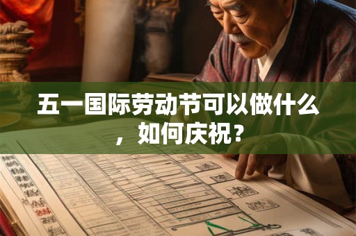 五一国际劳动节可以做什么，如何庆祝？
