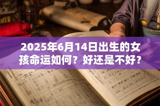 2025年6月14日出生的女孩命运如何？好还是不好？