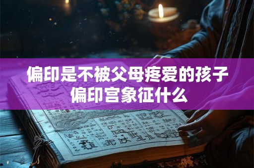 偏印是不被父母疼爱的孩子 偏印宫象征什么
