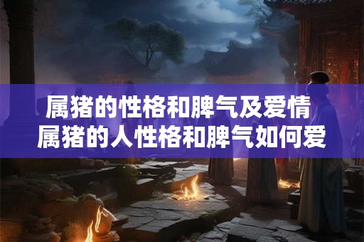 属猪的性格和脾气及爱情 属猪的人性格和脾气如何爱情观和恋爱方式有什么特点