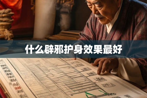 什么辟邪护身效果最好