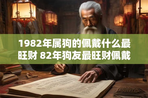 1982年属狗的佩戴什么最旺财 82年狗友最旺财佩戴啥