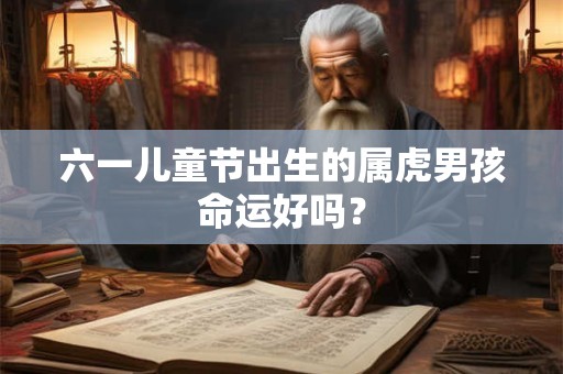 六一儿童节出生的属虎男孩命运好吗？