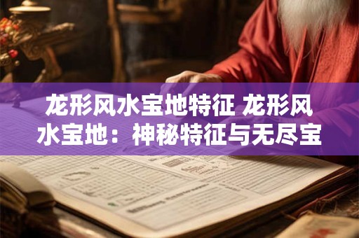 龙形风水宝地特征 龙形风水宝地：神秘特征与无尽宝藏的秘境