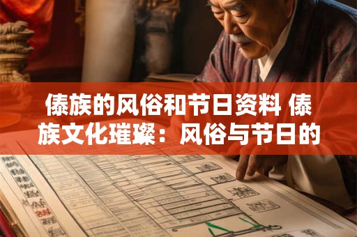 傣族的风俗和节日资料 傣族文化璀璨：风俗与节日的神秘魅力