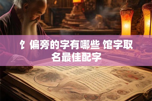 饣偏旁的字有哪些 馆字取名最佳配字