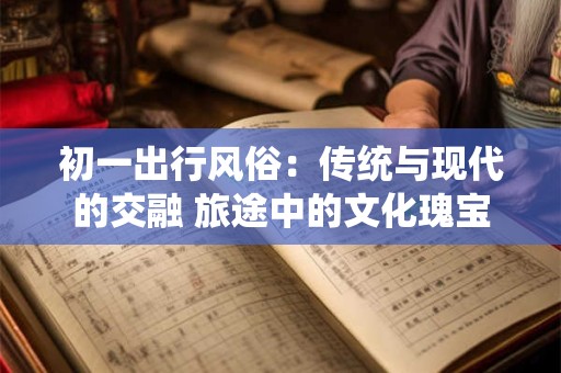 初一出行风俗：传统与现代的交融 旅途中的文化瑰宝
