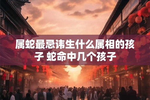 属蛇最忌讳生什么属相的孩子 蛇命中几个孩子