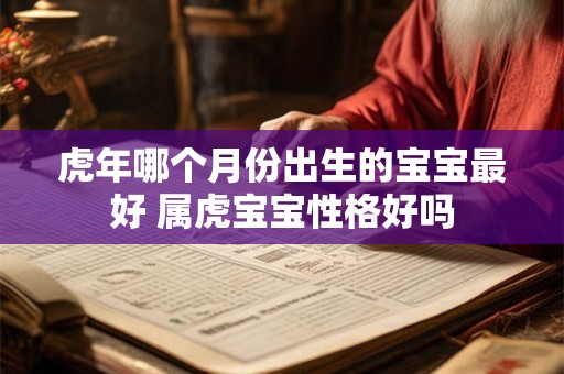 虎年哪个月份出生的宝宝最好 属虎宝宝性格好吗