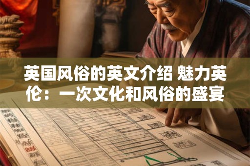 英国风俗的英文介绍 魅力英伦：一次文化和风俗的盛宴