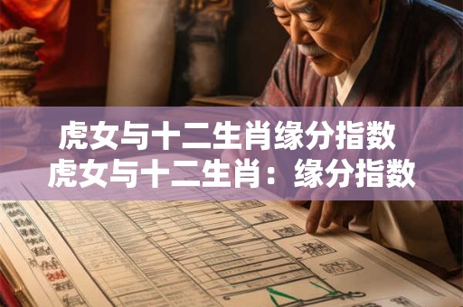 虎女与十二生肖缘分指数 虎女与十二生肖：缘分指数大揭秘！