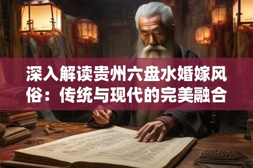 深入解读贵州六盘水婚嫁风俗：传统与现代的完美融合