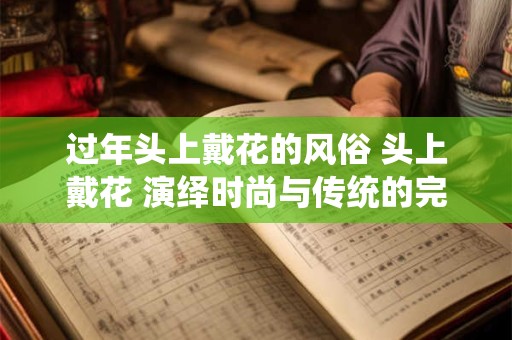 过年头上戴花的风俗 头上戴花 演绎时尚与传统的完美融合