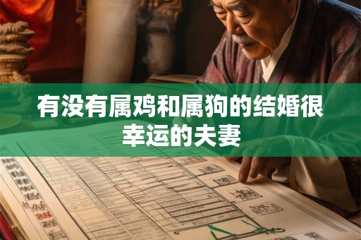 有没有属鸡和属狗的结婚很幸运的夫妻