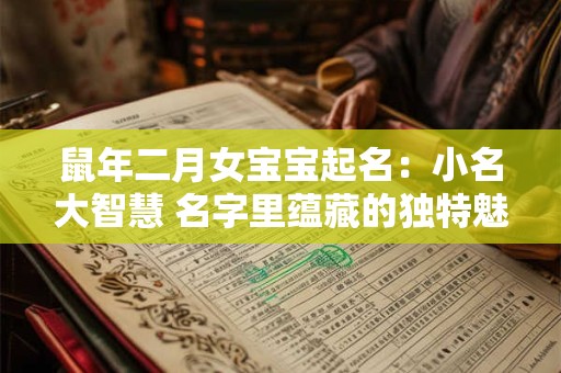 鼠年二月女宝宝起名：小名大智慧 名字里蕴藏的独特魅力！