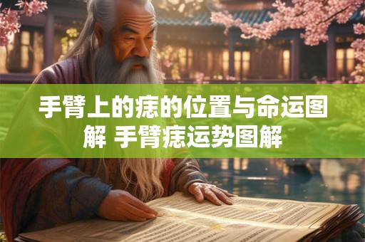 手臂上的痣的位置与命运图解 手臂痣运势图解