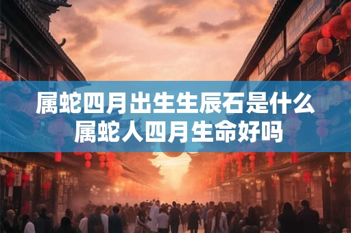 属蛇四月出生生辰石是什么 属蛇人四月生命好吗