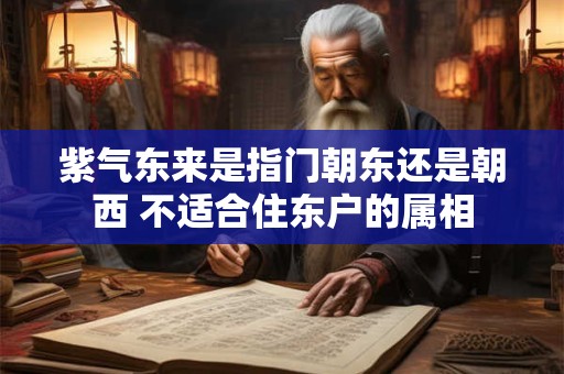 紫气东来是指门朝东还是朝西 不适合住东户的属相 紫气东来是指门朝东还是朝西 不适合住东户的属相