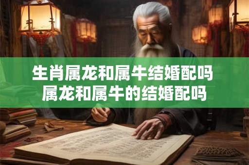 生肖属龙和属牛结婚配吗 属龙和属牛的结婚配吗