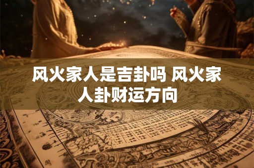 风火家人是吉卦吗 风火家人卦财运方向