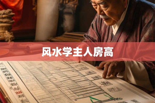 风水学主人房高