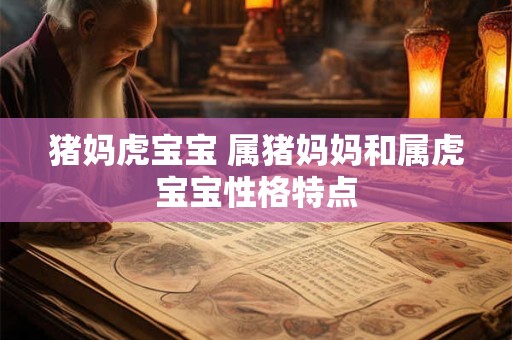 猪妈虎宝宝 属猪妈妈和属虎宝宝性格特点