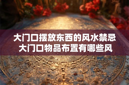 大门口摆放东西的风水禁忌 大门口物品布置有哪些风水忌讳