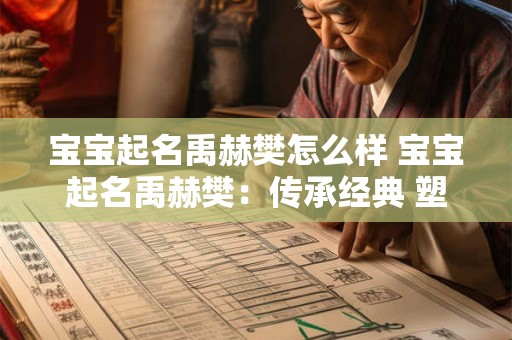 宝宝起名禹赫樊怎么样 宝宝起名禹赫樊：传承经典 塑造未来