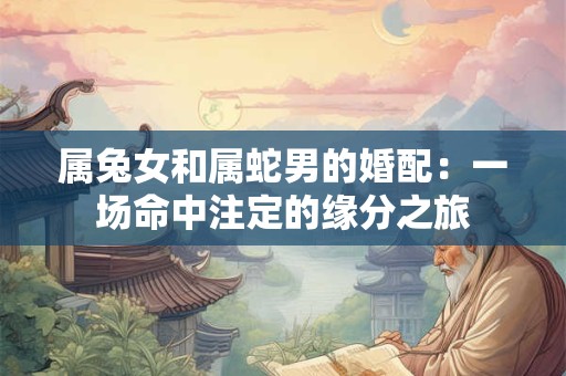 属兔女和属蛇男的婚配：一场命中注定的缘分之旅
