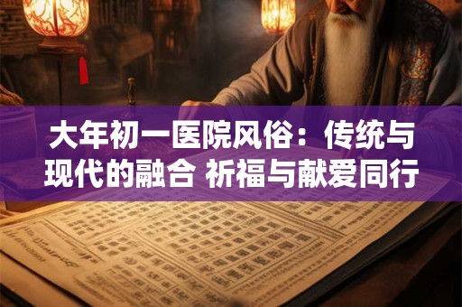 大年初一医院风俗:传统与现代的融合 祈福与献爱同行 大年初一医院风俗:传统与现代的融合 祈福与献爱同行
