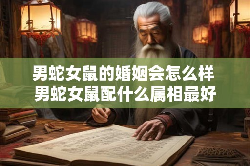 男蛇女鼠的婚姻会怎么样 男蛇女鼠配什么属相最好