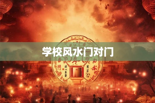 学校风水门对门