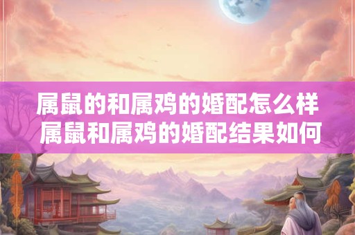 属鼠的和属鸡的婚配怎么样 属鼠和属鸡的婚配结果如何