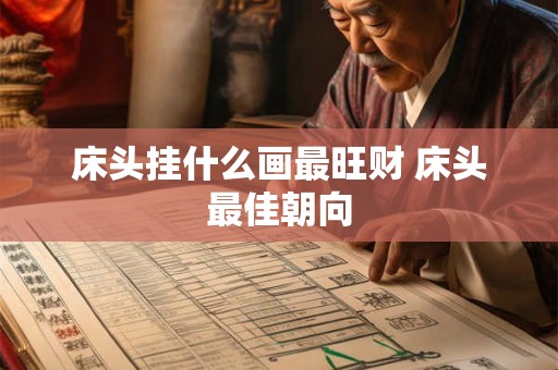床头挂什么画最旺财 床头最佳朝向