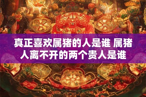 真正喜欢属猪的人是谁 属猪人离不开的两个贵人是谁